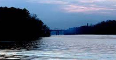 Black Warrior River in Tuscaloosa