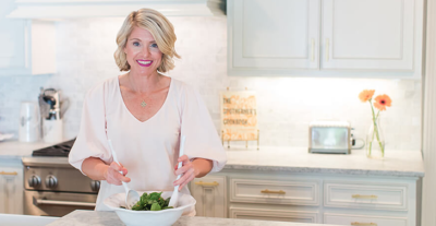 Carolyn Williams, cookbook author of Meals That Heal