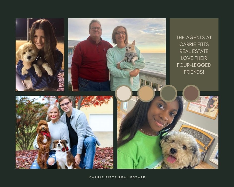 Agents at Carrie Fitts love their four-legged friends