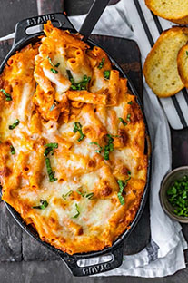Baked Ziti is an easy to cook weeknight dinner recipe