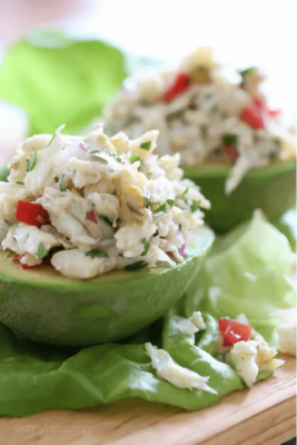Avocado and lump crab salad