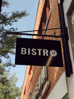 Gluten-free and vegetarian dishes are available at Bistro 17