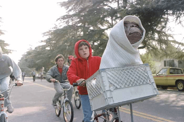 Suitable family friendly scary movie, ET