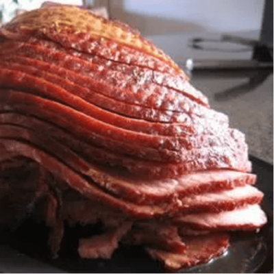 Slow cooker holiday ham