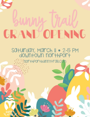 One of the 23 things to do in 2023 - Northport’s first-ever Bunny Trail.